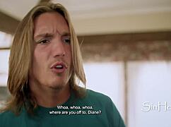 Stepdaughter's back as family anal cum dump with Charles Dera, Reagan Foxx pounding her double style